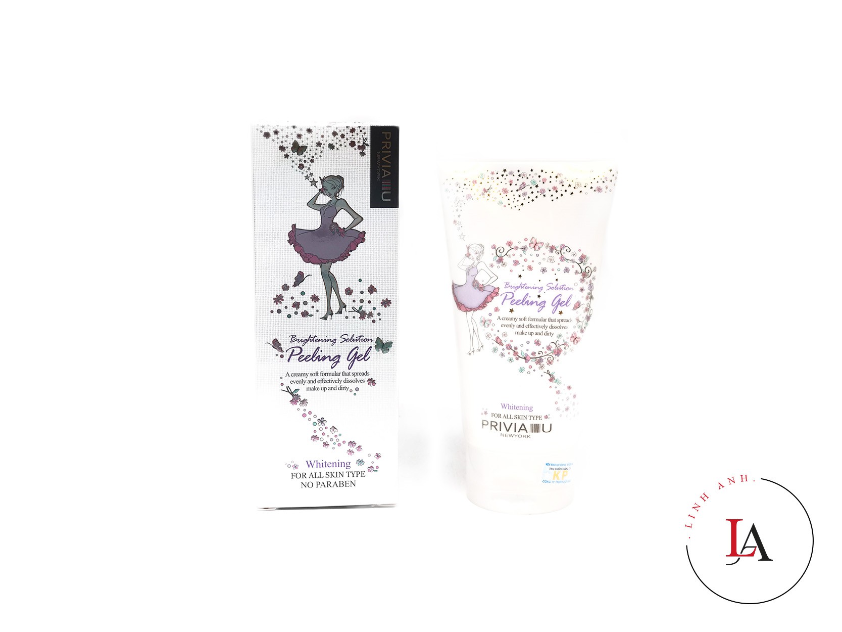 Tẩy da chết Privia trắng da 150ml